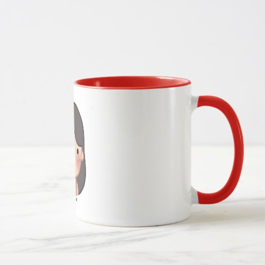 Tasse de fille de HJ-Histoire (Droite)