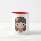 Tasse de fille de HJ-Histoire (Centre)