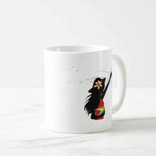 Tasse de fille de la Guyane (Devant droit)