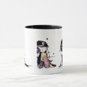 tasse de fille de musique (Centre)