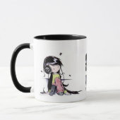 tasse de fille de musique (Gauche)