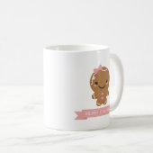 Tasse de fille de pain d'épice (Devant droit)