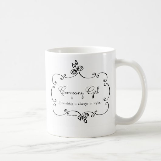 Tasse de fille de société (Droite)