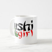 Tasse de fille de sushi (Devant gauche)