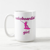 Tasse de fille de Wakeboardin (Gauche)