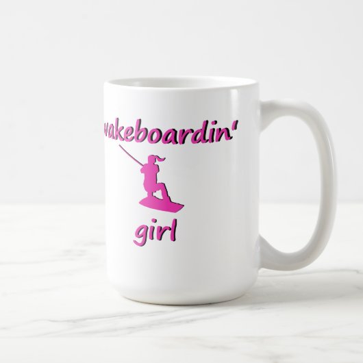 Tasse de fille de Wakeboardin (Droite)