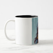tasse de fille d'hiver (Gauche)