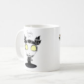 Tasse "de fille éffrayante" (Devant gauche)