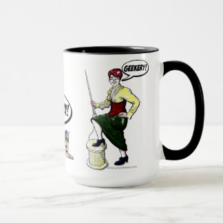 Tasse de filles de Geekery