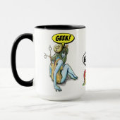 Tasse de filles de Geekery (Gauche)