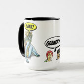 Tasse de filles de Geekery (Devant gauche)