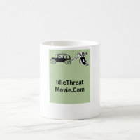 Tasse de film de vaine menace
