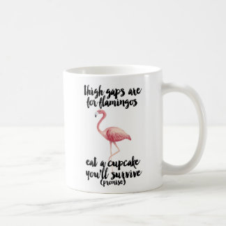 Tasse de Flamant rose d'aquarelle