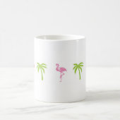 Tasse de Flamant rose et de palmier (Centre)