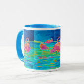Tasse de Flamants roses de Tres (Devant gauche)