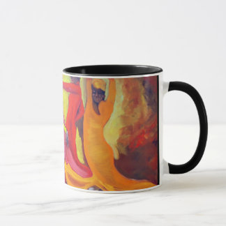 tasse de flamenco - customisée - coutume… -
