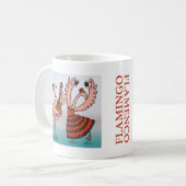 Tasse de flamenco de Flamant rose (Devant gauche)