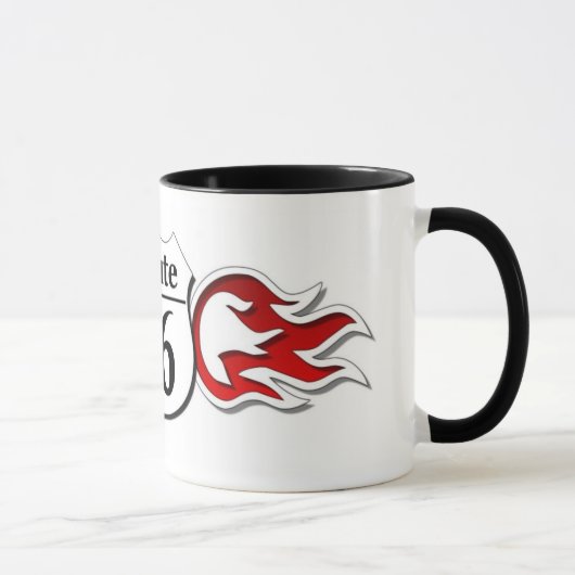 Tasse de flamme de l'itinéraire 66 (Droite)