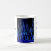 Tasse de flammes bleues (Centre)