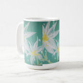 Tasse de fleur blanche (Devant gauche)