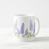 Tasse de fleur de Bluebonnet - tous les (Devant droit)