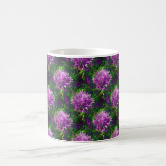 Tasse de fleur de ciboulette (Centre)
