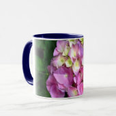 Tasse de fleur de fleur d'hortensia (Devant gauche)