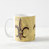 Tasse de Fleur-De-lis de bronze et d'or (Gauche)