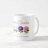 Tasse de fleur de naissance de style crochet du ja (Devant droit)