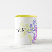 TASSE DE FLEURS (Centre)