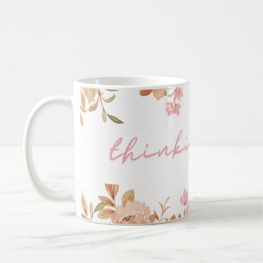 tasse de fleurs (Gauche)