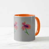 tasse de fleurs (Devant droit)