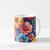 tasse de fleurs (Devant droit)
