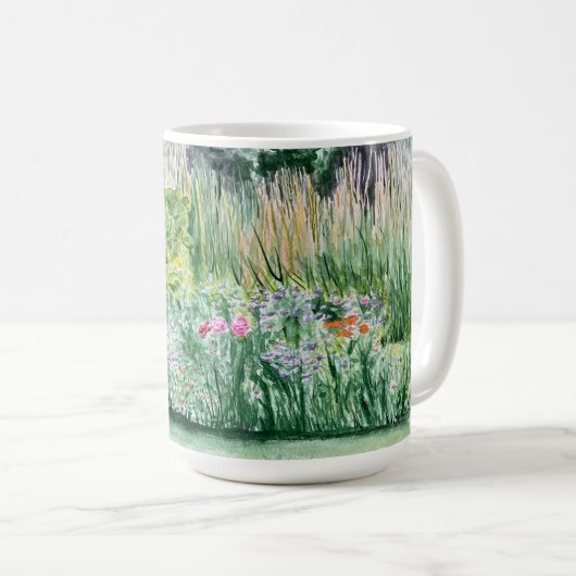 tasse de fleurs (Devant droit)