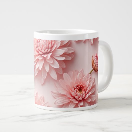 tasse de fleurs (Devant droit)