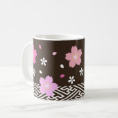 Tasse de fleurs de cerisier (Devant gauche)