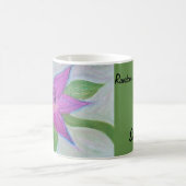 tasse de fleurs violettes aléatoires (Centre)