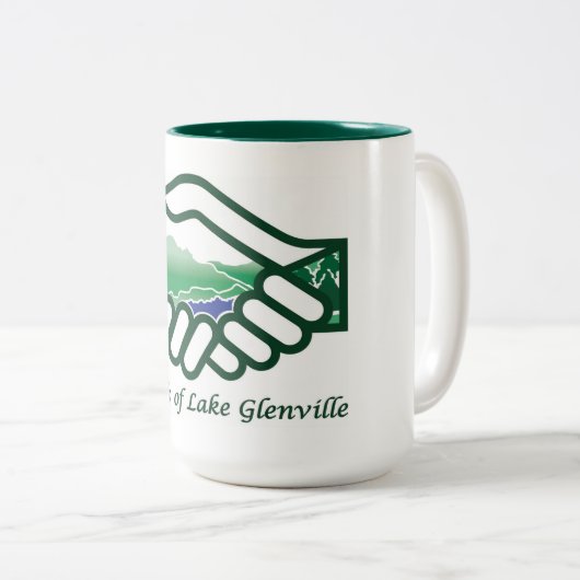 Tasse de FLG - 15 onces (Devant droit)