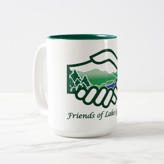 Tasse de FLG - 15 onces (Devant gauche)