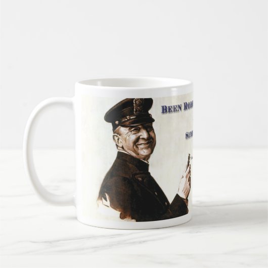 Tasse de flic (Gauche)