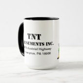 Tasse de flipper de canard de TNT (Devant gauche)