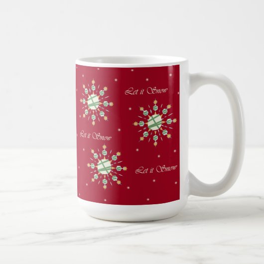 Tasse de flocons de neige (Droite)