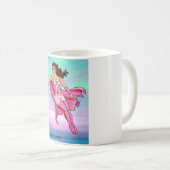 Tasse de flottement de croisé rose (Devant droit)