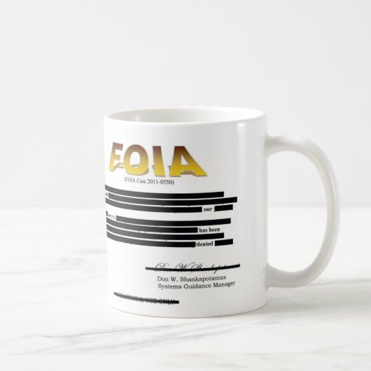 Tasse de FOIA (Droite)