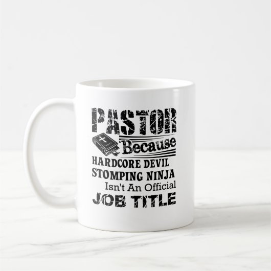 Tasse de fonction de pasteur (Gauche)