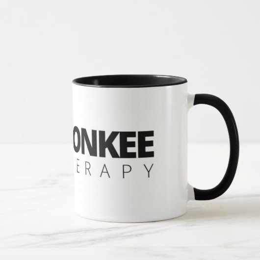 Tasse de fonctionnaire de thérapie de Monkee de (Droite)