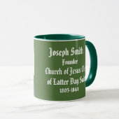 Tasse de fondateur de Joseph Smith LDS (Devant droit)