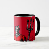Tasse de football Manchester (Devant droit)