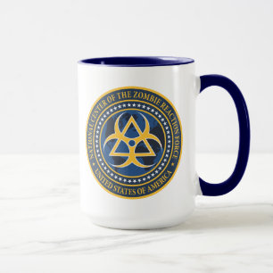 Tasse de force de réaction de zombi