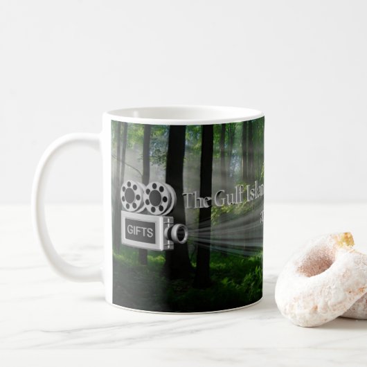 TASSE DE FORÊT DE CADEAUX (Avec donut)